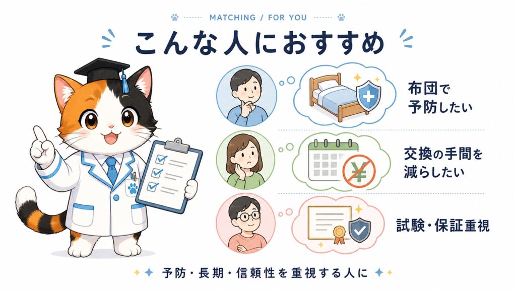 ディーガードは、こんな人におすすめ