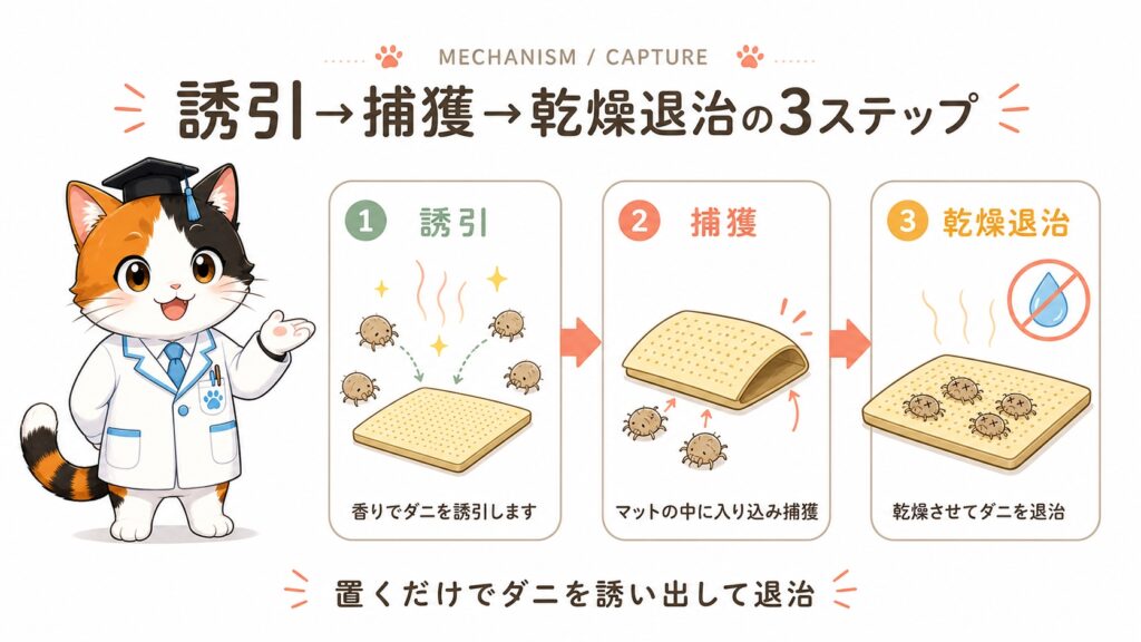 ダニ捕りロボの基本情報